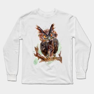 Little Owl Long Sleeve T-Shirt